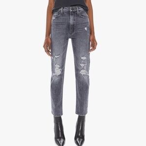 Mother High Rise Rider Ankle Jean in Midnight Molly Size 30